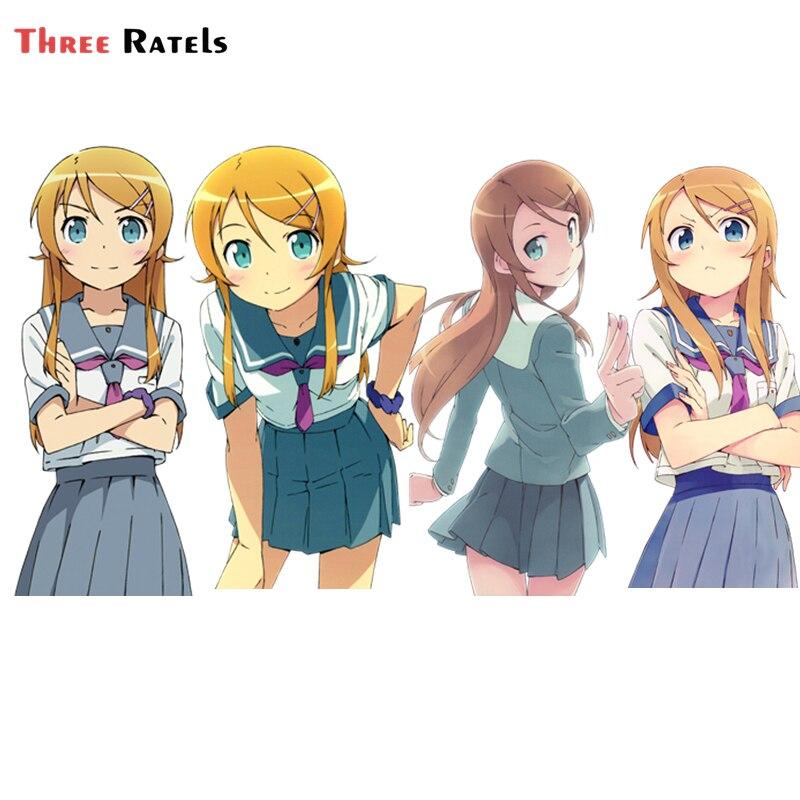 Kirino Kousaka 4 in 1 pack Anime Car Decal Vinyl Sticker with Laminate 001 Kirino Kousaka 4 in 1 pack Anime Car Decal Vinyl Sticker with Laminate 001