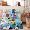 New Comic-Themed Snoopy Flannel Blanket — Ultra-Soft, Warm, and Plush Throw — Perfect for Home, Bedroom, Bed, Sofa, and Travel
