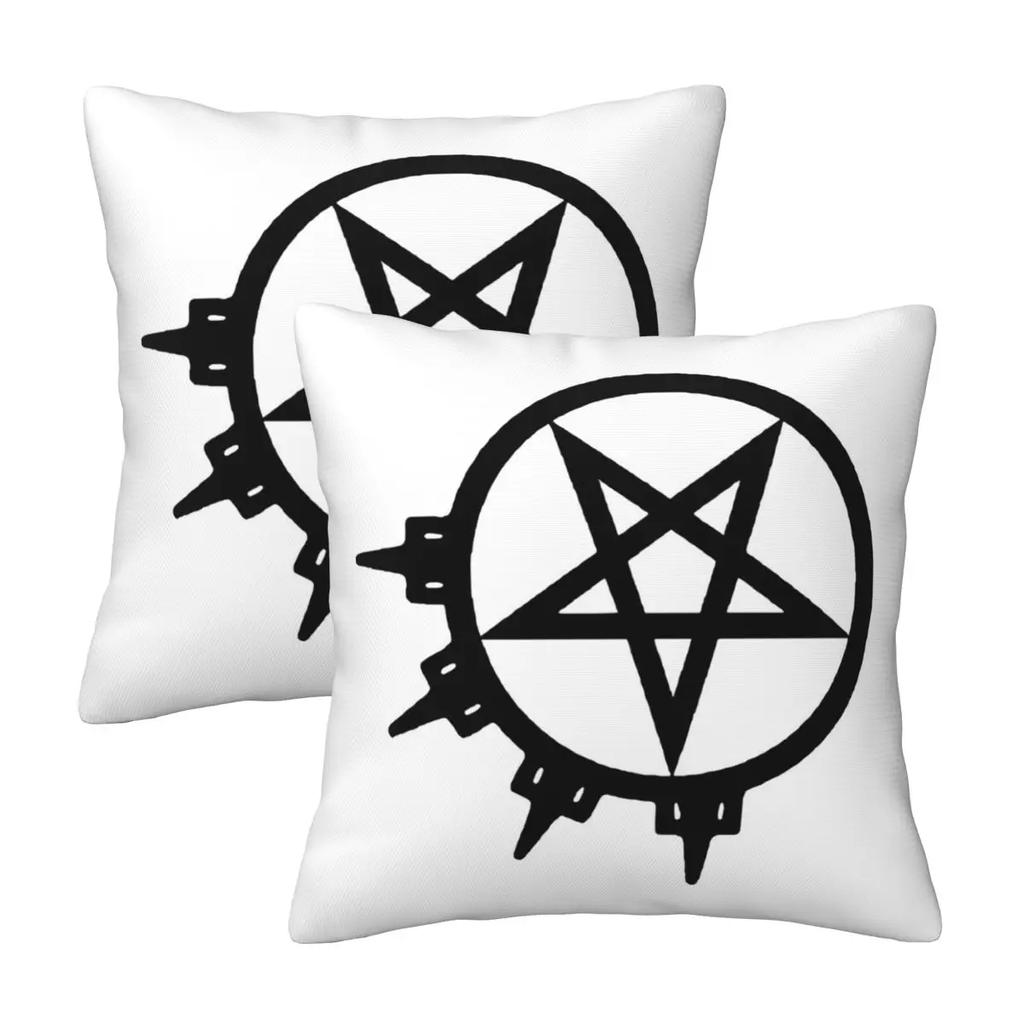 Arch Enemy 2 Pcs Square Pillowcase Pillow Cover Cushion Decor Comfort Throw Pillow For Home Sofa