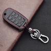 Leather Car Key Case Remote Key Cover For Kia Rio Sorento Optima Forte Niro Soul Sedona Sportage Ceed K3 Cerato Seltos Accessory