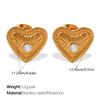 French Retro Love Color Diamond Stud Earrings Stainless Steel Gold-Plated Personalized Multi-Style Stud Earrings Women