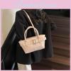 Modern Tote Large Bags Zipper Closure Polyester Lining Daily Commutes Trips