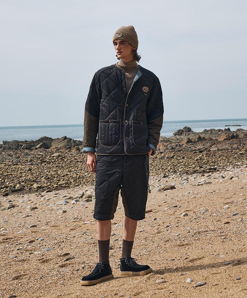 NUUKFITTER Aero Full Zip Padding Short_Men [Black]