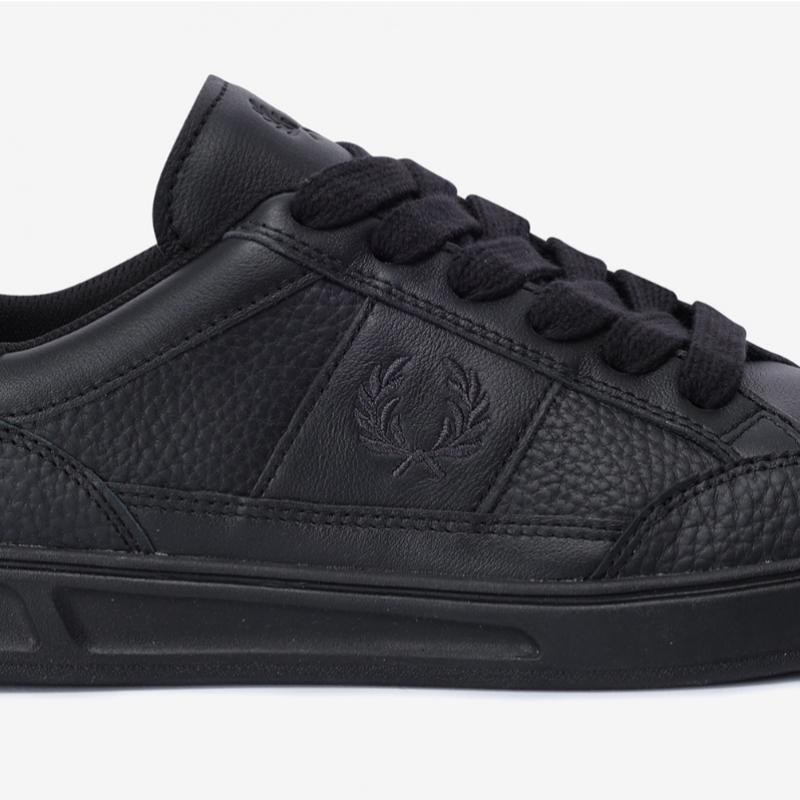 Fred Perry Men S SneakerS B440 Textured Leather Sfpm2417329 U73