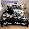 Epic Anime Hero Graphic Print Bedding Set Personalized Washable Custom 3Pcs Duvet Cover Pillowcases Soft Microfiber Home Bedroom Gift