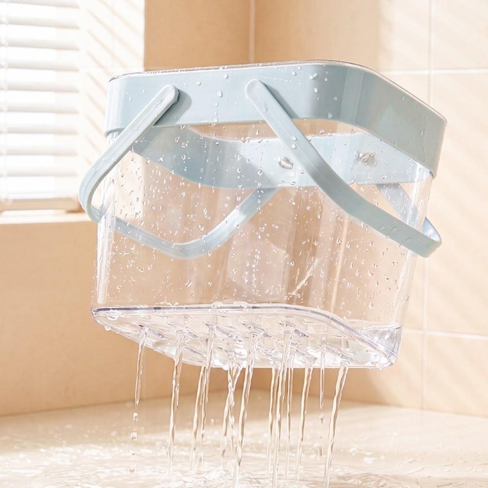 Handheld Sundries Organizer Basket Dopamine Kitchen Sink Organizer for Kitchen&Bathroom