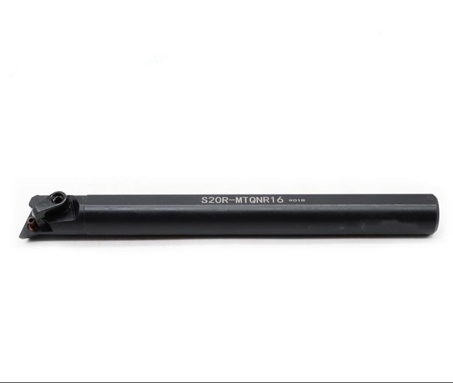 95° Internal Bore Turning Tool Holder, S20R-MWLNR08, with 80° Rhombus Insert Holder.