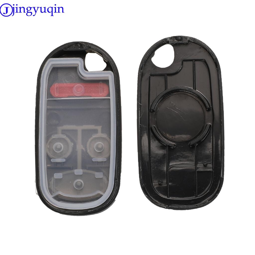 Jingyuqin Stil 2/3/4 Butoane Carcasă Shell pentru Cheie Telecomandă pentru Honda Civic CRV Accord Jazz