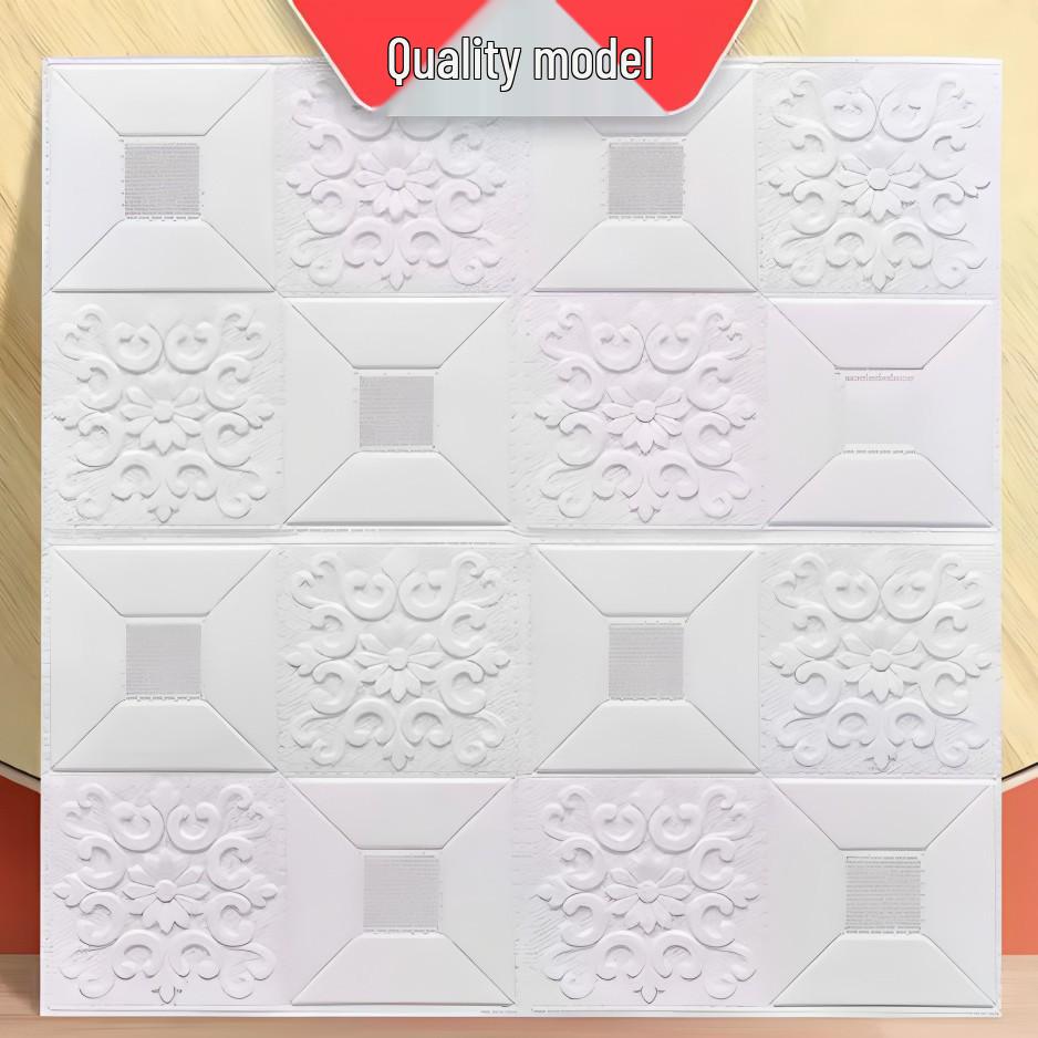 Self-Adhesive 3D Waterproof Wall & Ceiling Sticker for Living Room Decor