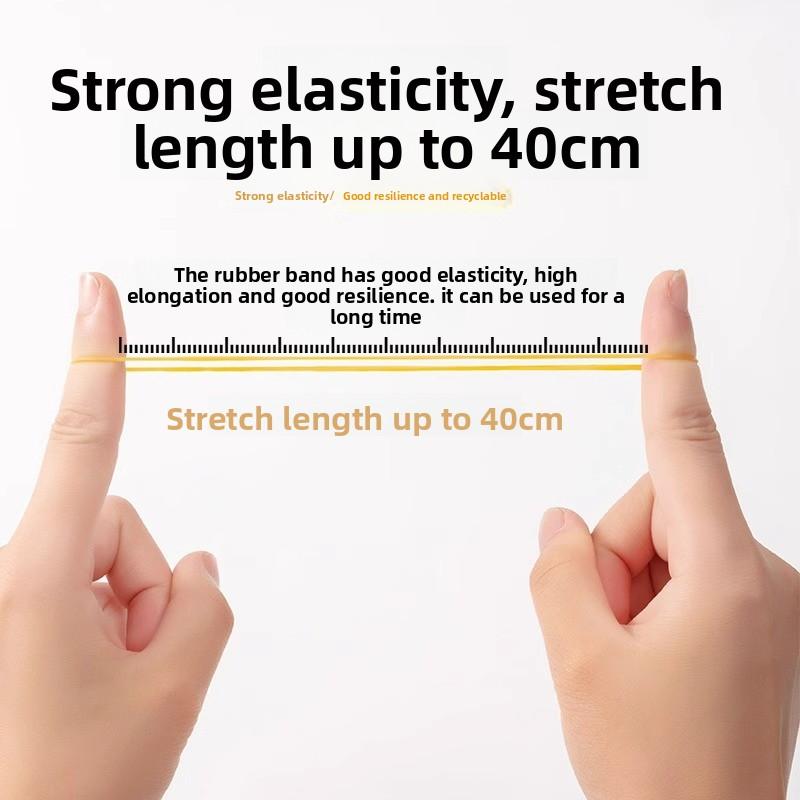 150 Pieces Highly Elastic, Durable, Disposable, High-temperature Resistant Industrial Rubber Bands for Perming