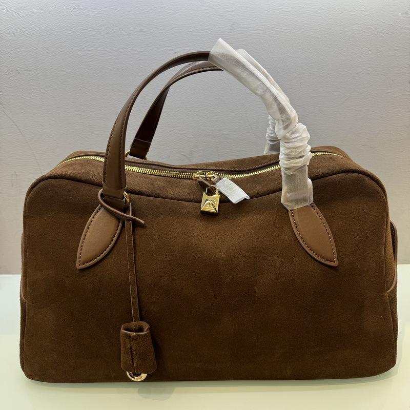 2025 Neuer Stil Echtleder Damen Tasche Oberste Schicht Rindsleder LP Rider Tasche Handtrage Schutz Motorrad Vintage Ölwachsleder Einzelriemen Tasche