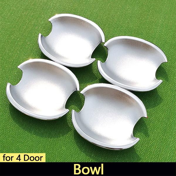 For VW Jetta A4 Bora 1999-2006 Chrome Handle Cover Trim Set Volkswagen MK4 2000 2004 2005 Car Accessories Stickers Car Styling