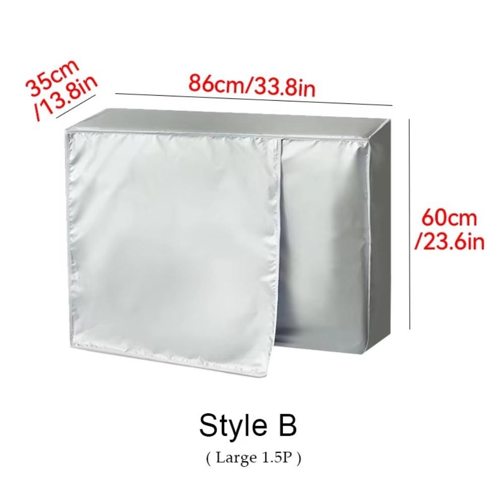 Dust Cover Air Conditioner Cover Waterproof Sun Rainproof Cover Cleaning Cover All Four Seasons