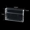 1Pc Cassette Tape Transparent Storage Box Audio Magnetic Recording Blank Tape Case Dustproof Box
