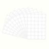 Multi-Use Removable Labels, 1 Inch / 25 Mm Round Stickers, White, Non-Printable, 350 Blank Labels Total