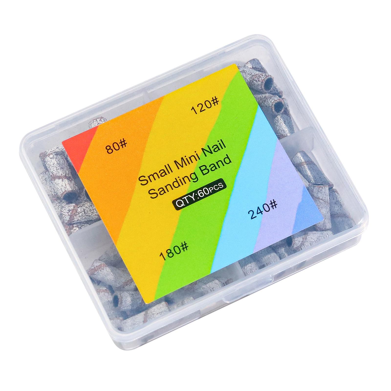 

80/120/180/240 шлифовальные ленты для ногтей фрезы с мелким зерном шлифовальные ленты для ногтей фрезы для маникюра 4