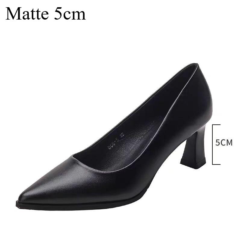 Wildleder High Heels Bequem Atmungsaktiv Frühling und Sommer Damenschuhe