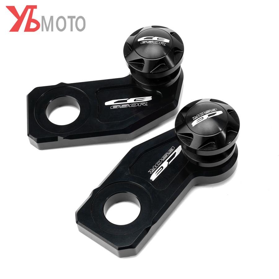 For Honda CBR650R CB650R CBR650F CB650F CBR 650R/650F CB 650R/650F Chain Adjustment Block Frame Swingarm Spools