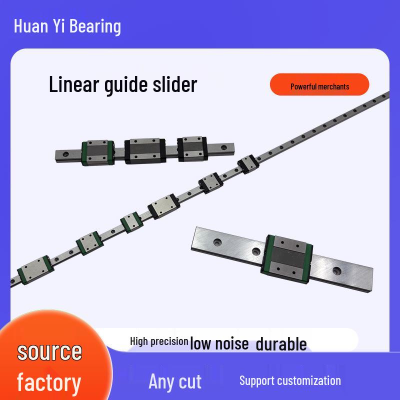 Präzisions-Linearführungsschiene & Schlitten HGR15 HGR20 HGR25 HGR30 für Werkzeugmaschinen