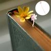 Cherry Blossom Bookmark Cute Floral Bookmarks for Reading Page Markers Book Lover Present Decorative Book Accessories