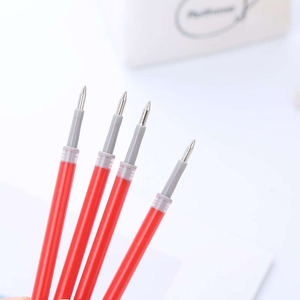 30pcs Universal Press Pen Pen Core Student Neutral Core New 0.5mm Gel Pen Refill  School Office