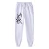 Thorn-line Men Jogger Pants Pocket Tribal Thorn Spike Print, Dark Gothic Abstract Graphic on Leg, Elastic Drawstring Soft Sweatpants for Streetwear