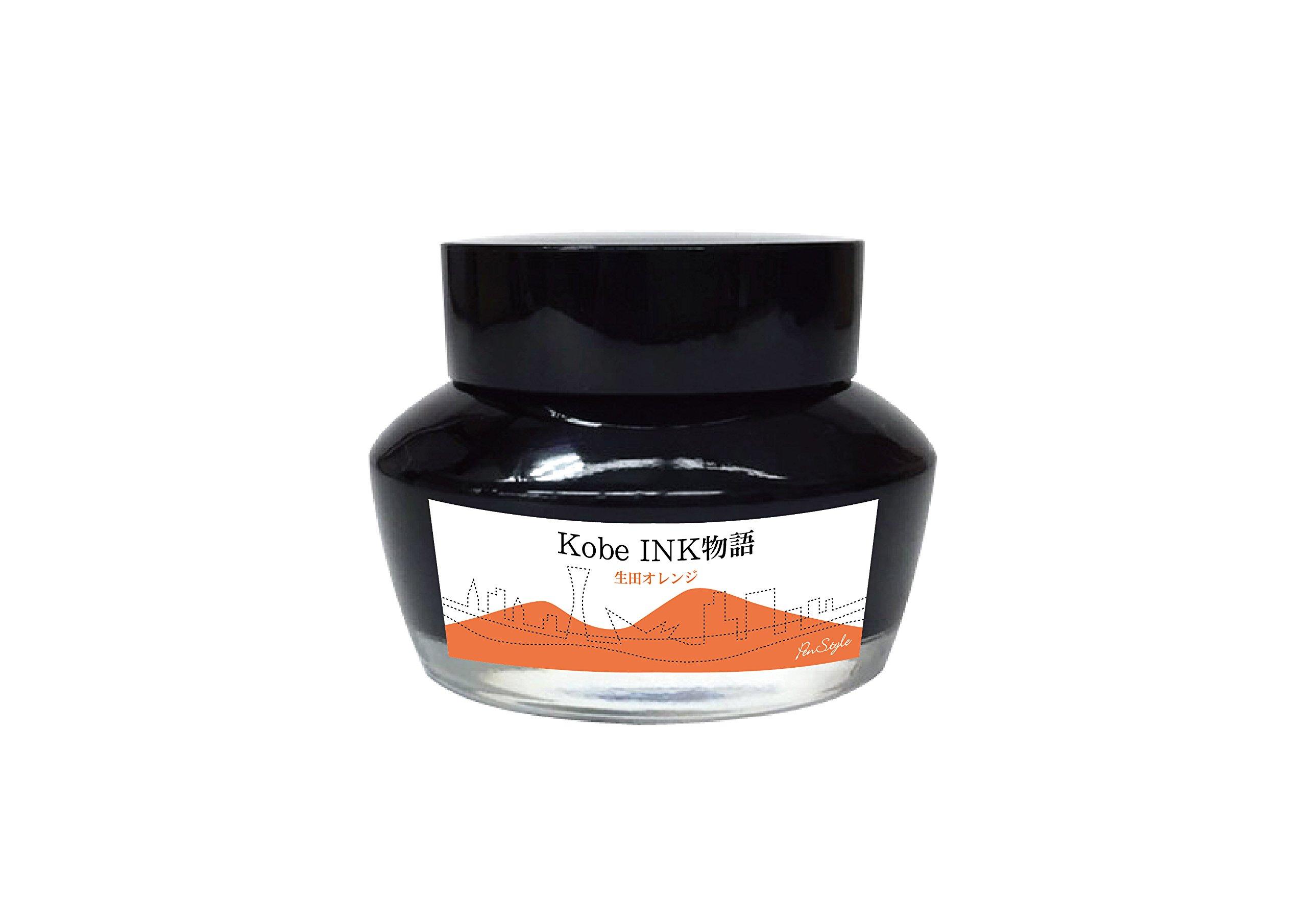 

NAGASAWA Fountain Pen Ink Kobe INK Story 11 Ikuta Orange Vol.