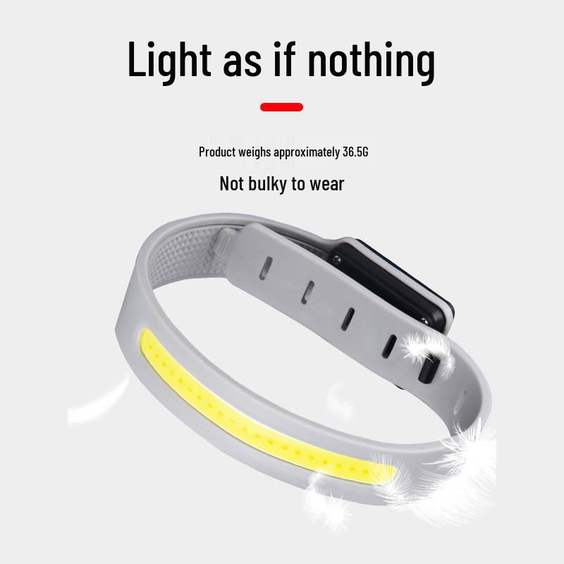 Rechargeable Mini COB Light: Strong, Lightweight Silicone for Night Cycling, Running, and Backpacking