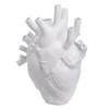 Heart Shape Vase Resin Flower Arrangement Vase Ornament Home Decoration