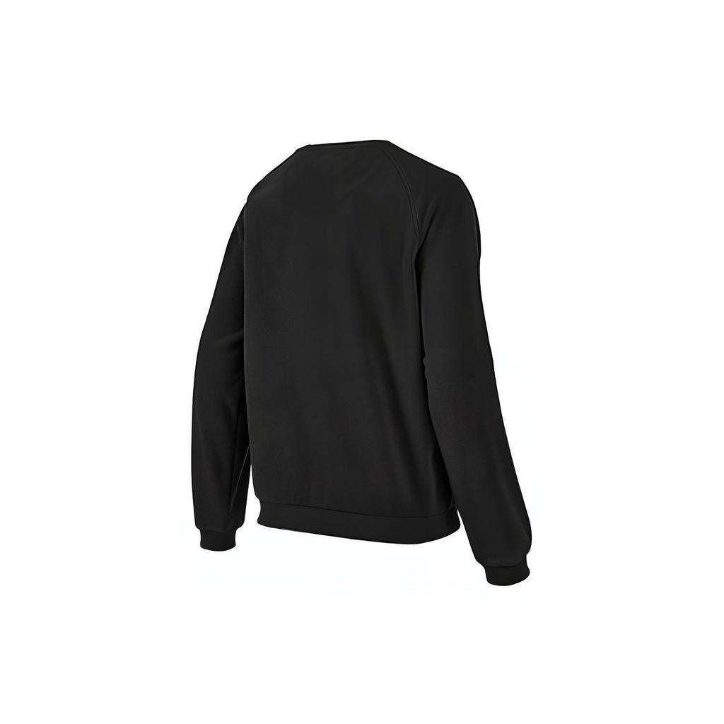 Skechers Casual Letter Design Round Neck Long Sleeve Sweatshirt Women sweatshirt Carbon-Black P423W072-0018
