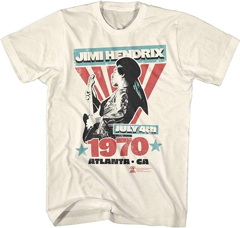 Jimi Hendrix Tshirt July 4th 1970 Shirt Atlanta Georgia Vintage Tshirt S