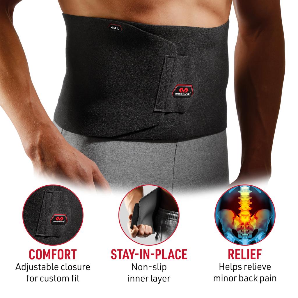 McDavid Waist Trimmer for Lower Back Pain and Weight Loss (Parallel Import)