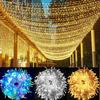 LED Garland String Lights Fairy Light 10m 20m 50m Christmas Tree Wedding Decoration Lighting Waterproof Outdoor Holiday Light