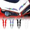 Motorcycle Stickers Decorative Auto Decals Set of 2 Adhesive Graphics for Laptops Vehicles Decorative Auto Window Decals