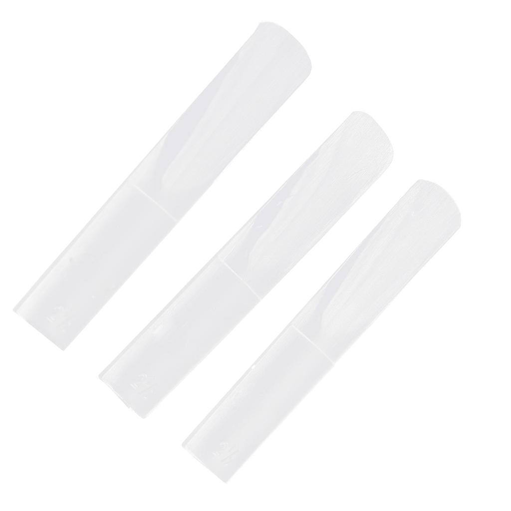 3 Pcs Alto Saxophone Reed Portable Wear Resistant Durable Advanced Craft Resin Alto Saxophone
