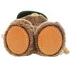 Used AUTHENTIC LOUIS VUITTON M03177 Baseball Bag Charm Louis Bear Brown Faux Fur