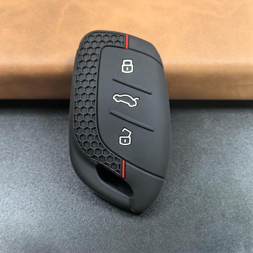 Silikonový kryt klíče ve tvaru včelí plástve pro Roewe i5, ei6, RX5 Max, MG 3. generace, MG5