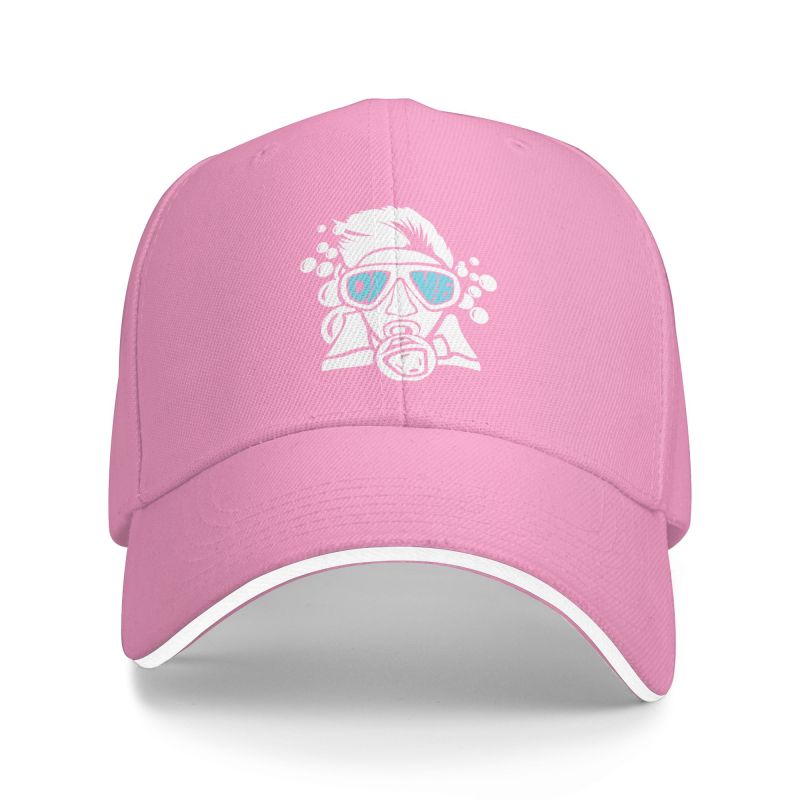 Personalisierte Taucher Baseballkappe Damen Unisex Verstellbar Tauchen Papa Hut Sport