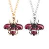 Fashion Creative Bee Necklace Cute All-match Pendant Necklace Christmas Gift