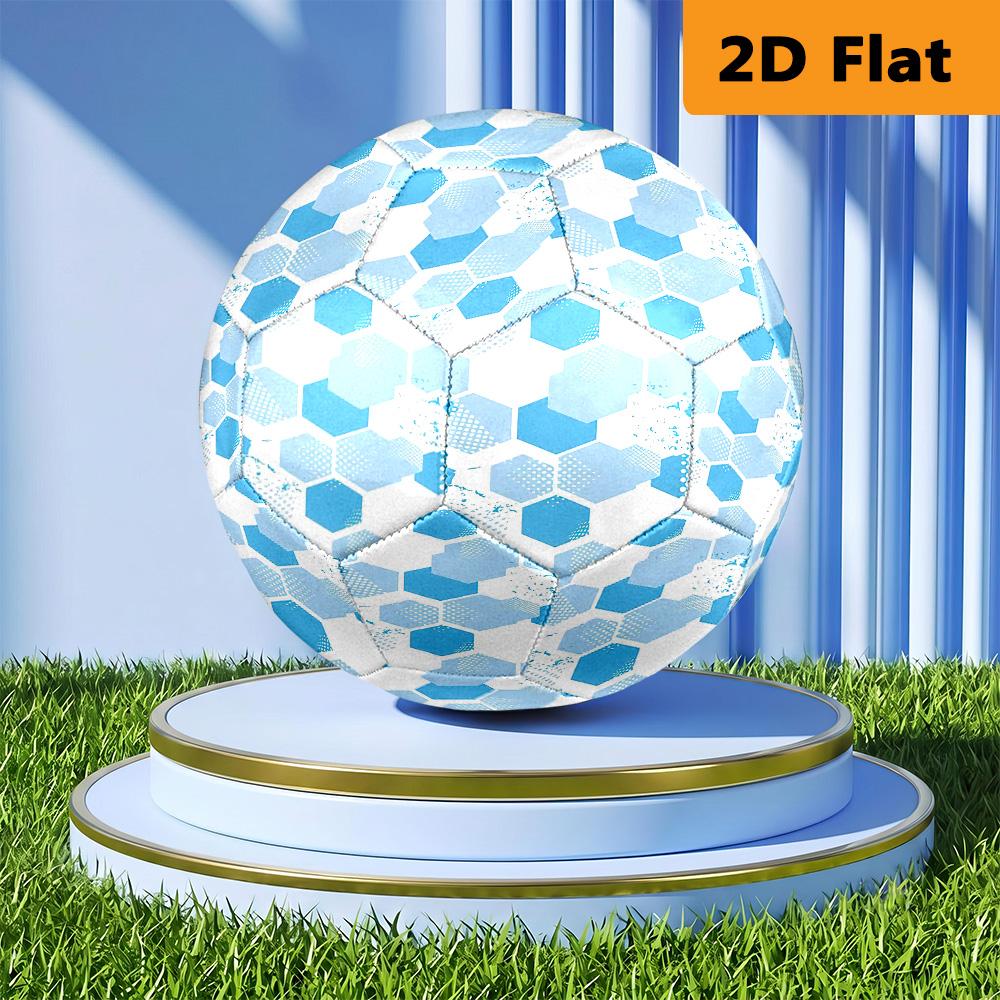 French Flag Size Soccer Ball High Elasticity Match Universal Unique Soccer Gift Football Suitable For Both Training And Competition Outdoor Sports