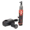 DCK 12V Rechargeable Ratchet Wrench KDPB04-10(EK) Full Set (Includes Two 2.0Ah Batteries LB1220-1, 3A Charger FFCL12-4, and Case)