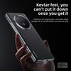 Custodia per Honor Magic V6 con Magnete Integrato Lusso Pelle Kevlar Sensazione Pieghevole Copertura per Telefono per HONOR Magic v6 Paracolpi Antiurto Funda