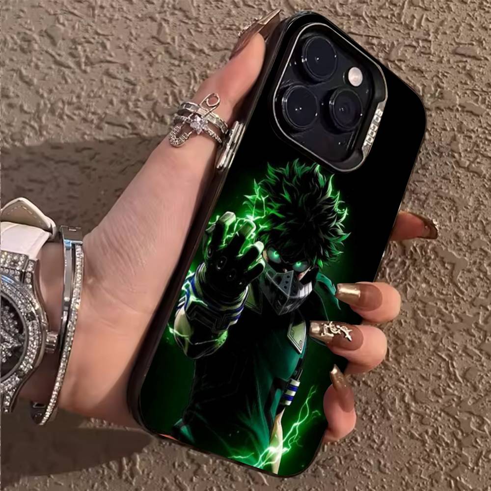 My H-Hero A-Aacademia Deku Phone Case For iPhone 17,16,15,14,13,12,11,Pro,X,Xs,MAX,Plus TPU Soft To Skin-friendly Cover