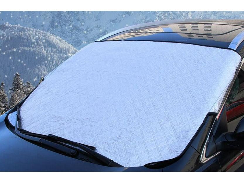 Car Snow Shield: Windproof Anti-Freeze Frost Cover for Winter