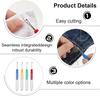 4PCS-16PCS Seam Ripper Stitch Thread Cutter Small Clothes Tag Remover Seam Rippers For Sewing Crafting Thread Removing Unpicker