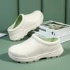New Men Women EVA Chef Shoes Non-slip Waterproof Oil-proof Shoes Comfortable Workers Slippers Outdoor Fishing Shoes