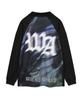 WACKY WILLY Blockcore Jersey T-Shirt Black