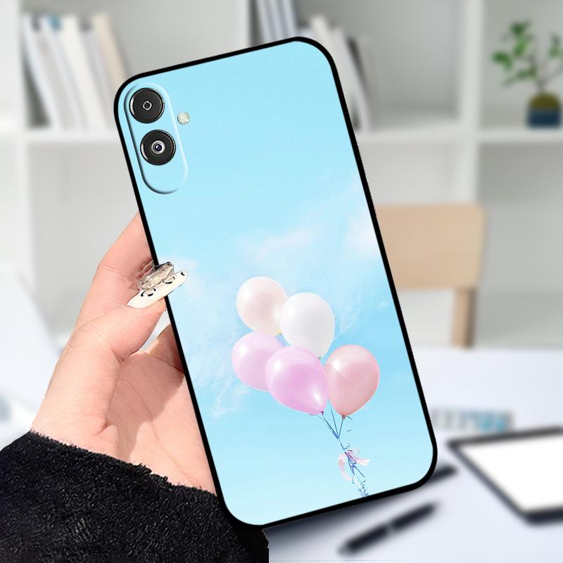 For Samsung F14 M14 5G Soft Case Fashion Printing Black Silicone TPU Phone Cover For Samsung Galaxy A14 4G 5G Shockproof Cases