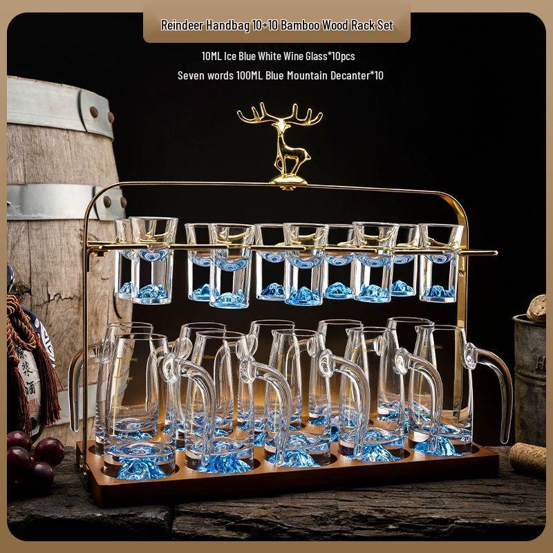 

Jiakangming Luxury Crystal Baijiu Glass Set