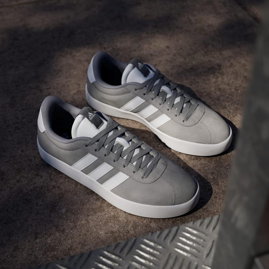 adidas VL COURT 3.0 ID6276 Unisex Sportswear Sneakers Grey Three / Cloud White / Cloud White